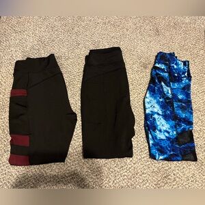 POP Fit Leggings - 3 Pairs - Size Medium